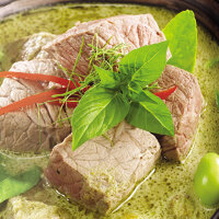 Grünes Thaicurry