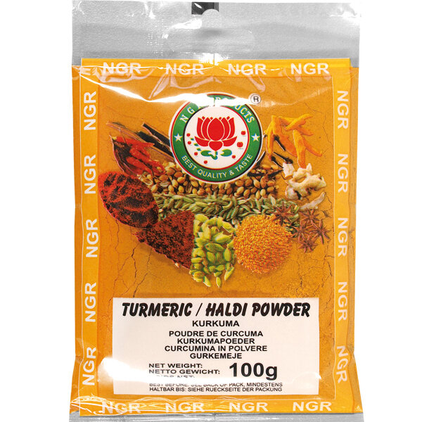 Kurkuma Pulver / Haldi „NGR“ 100g
