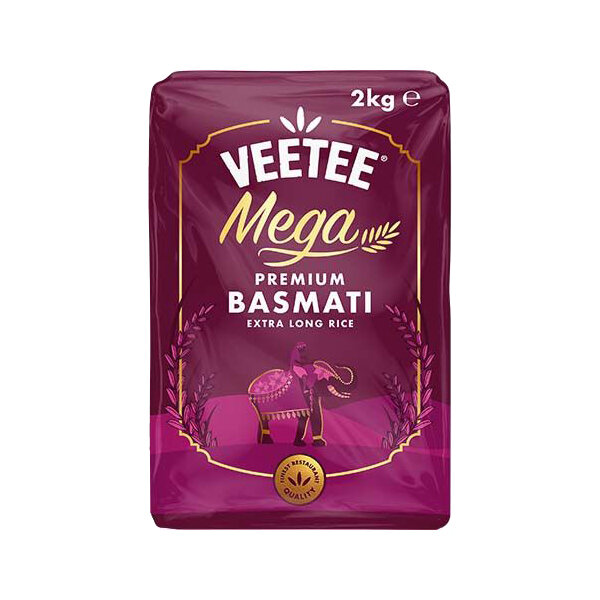 VEETEE Mega - Basmatireis Extra Lang 2kg