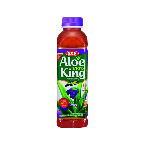Aloe Vera Getränk "Traube" 500ml (Einweg)
