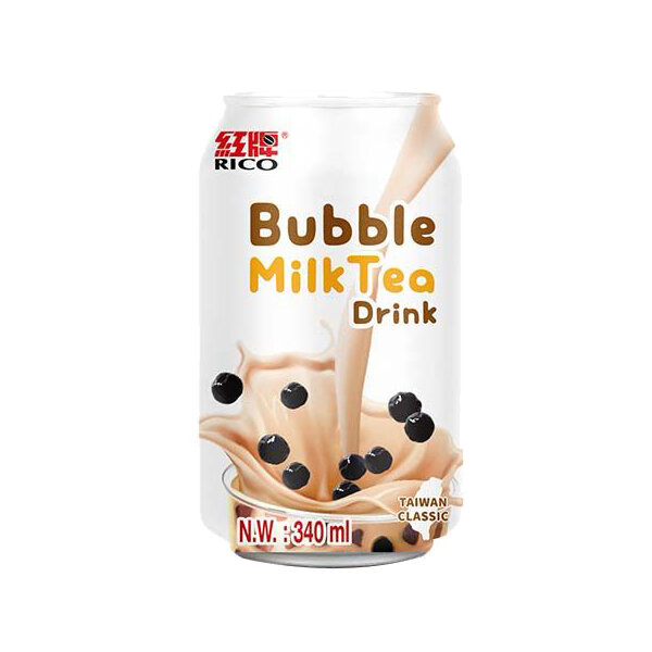 RICO - Bubble Milk Tea-Getränk 340ml (Einweg)