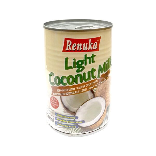 Kokosmilch light 9% Fett „Renuka“, 400ml