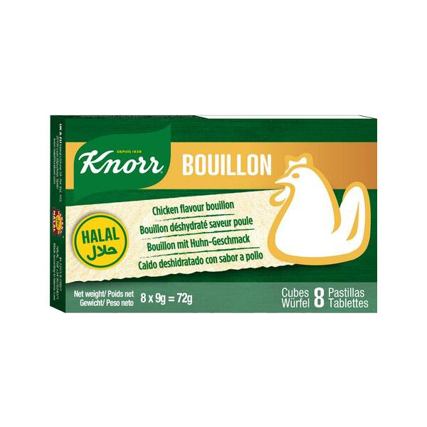 KNORR - Brühwürfel Huhn 72g