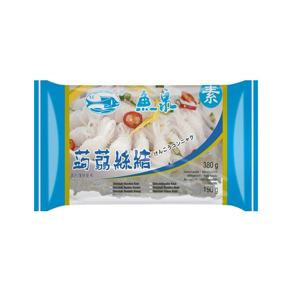 Shirataki Nudeln - Knoten, 380g