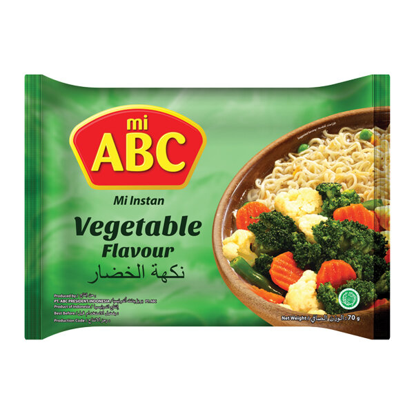 ABC Instant Nudelsuppe „Gemüse“ 5x70g