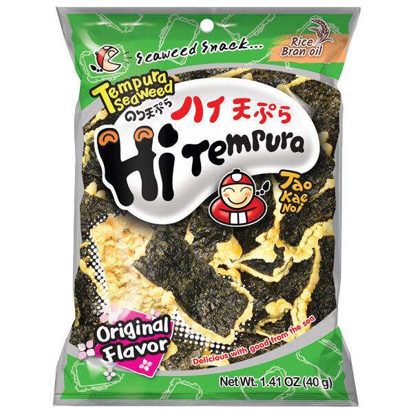Seetang Snack Tempura Original "TaoKaeNoi" 40g