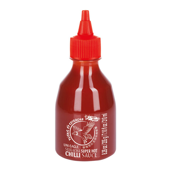 Sriracha scharfe Chilisauce „Super Hot“, 210ml