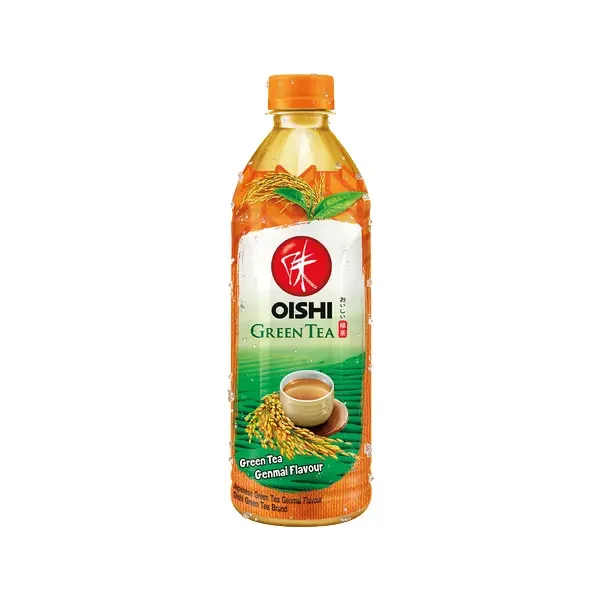 Grüner Tee mit brauner Reis Geschmack 500ml, (Einweg)