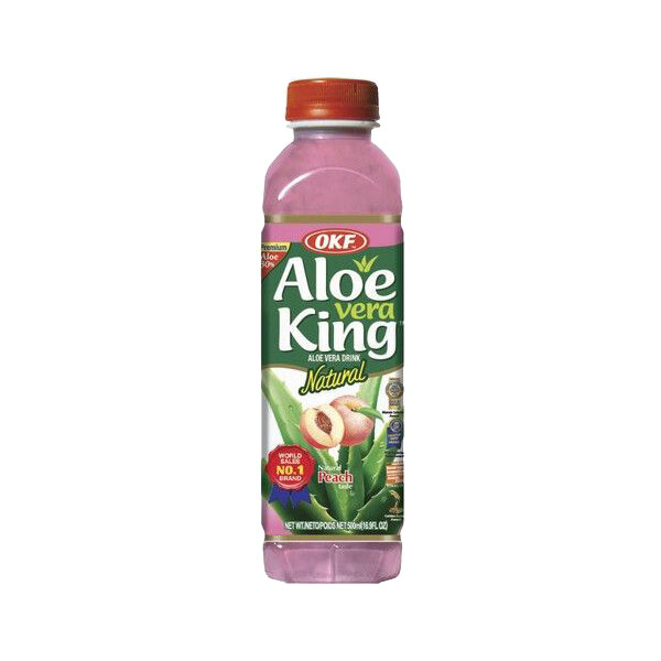 Aloe Vera Getränk "Pfirsich" 500ml (Einweg)
