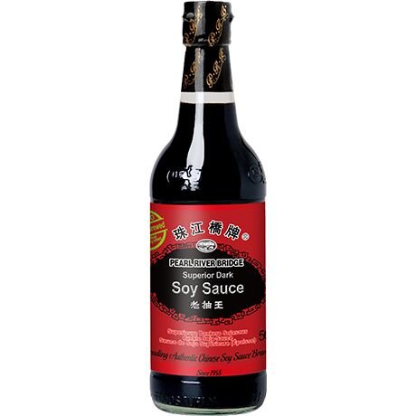 Natürlich gebraute Sojasauce, dunkel  „PRB“ 500ml