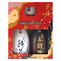 Sake Geschenk-Set 2x180ml, alc. 15% vol