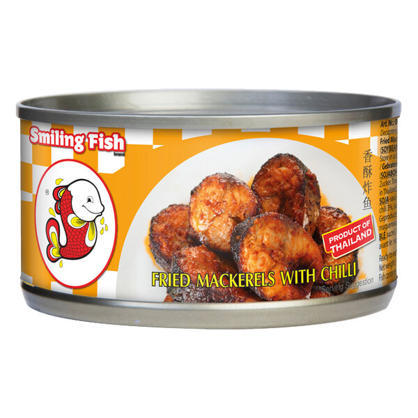Frittierte Makrele mit Chili "SmilingFish", 90g