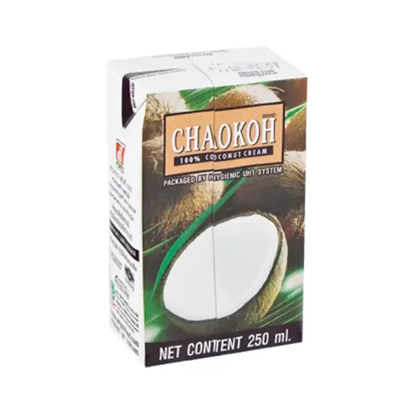 Kokosmilch Tetra Pak (18% Fett), 250 ml