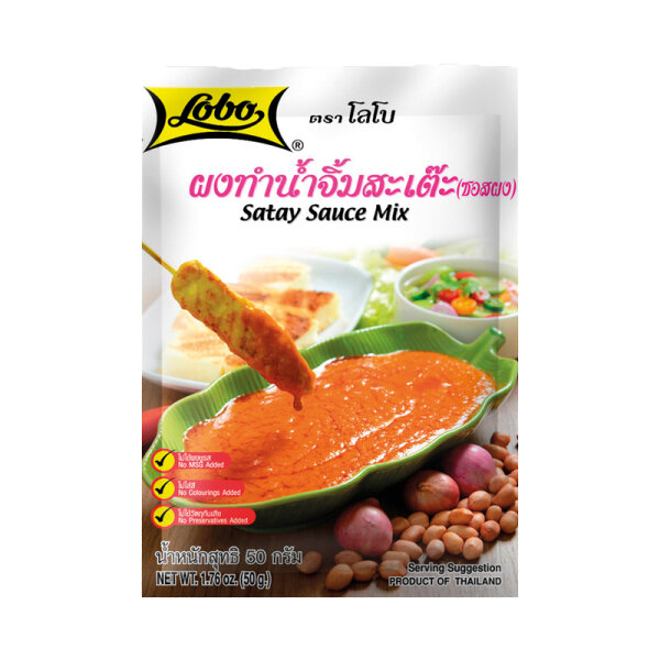 Würzpaste Erdnuss-Sauce Saté „LOBO“, 50g