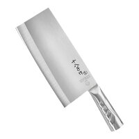 Chinesisches Kochmesser mit Metallgriff